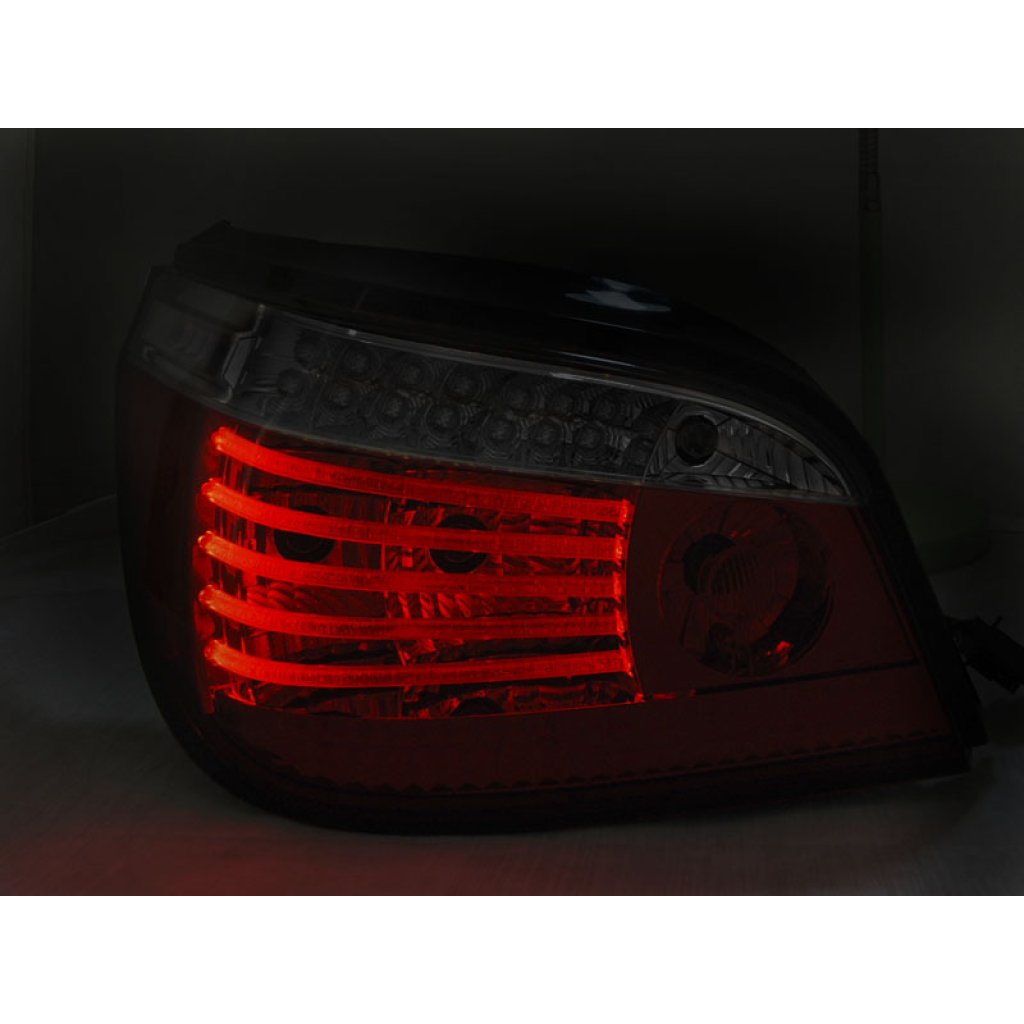 Zadní světla LED Bar SEQ BMW E60 03-07 kouřová