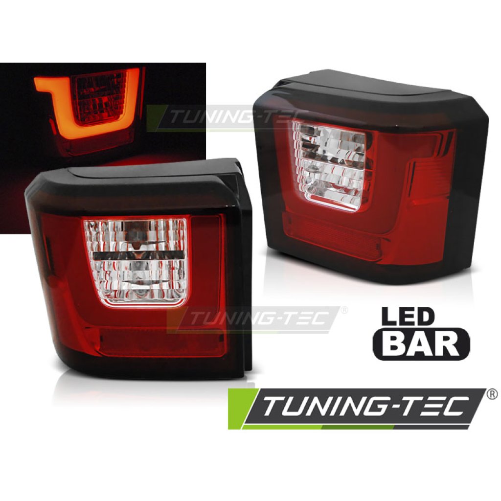 Zadní světla LED BAR VW T4 90-04 červená