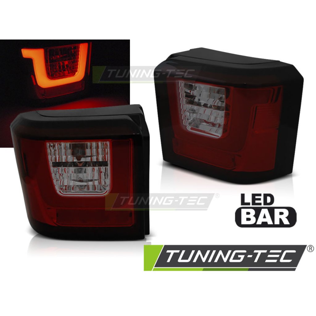 Zadní světla LED BAR VW T4 90-04 červená/kouřová