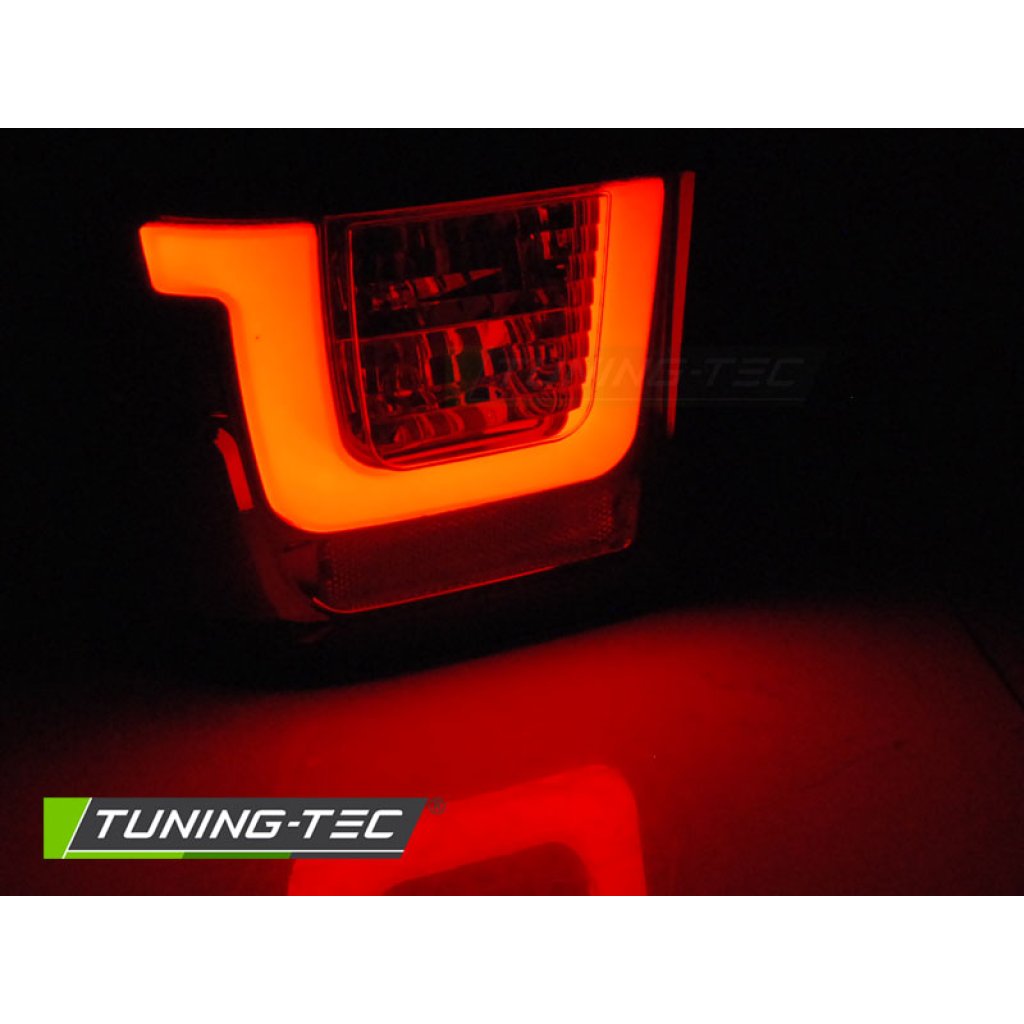 Zadní světla LED BAR VW T4 90-04 červená/kouřová