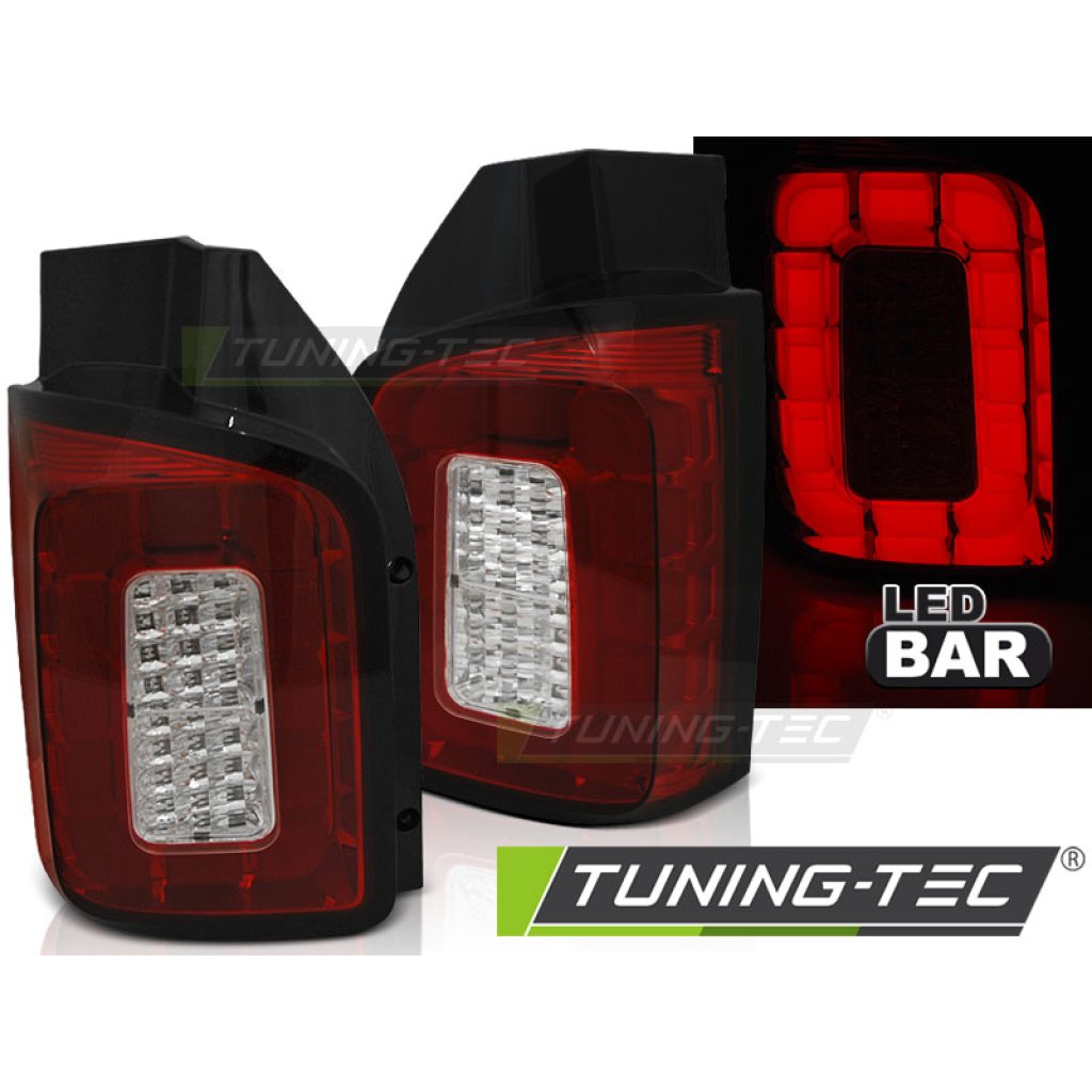 Zadní světla LED BAR VW T6 15- červená