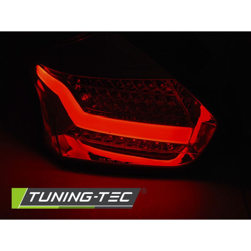 Zadní světla LED Ford Focus 3 15- SEQ chrom
