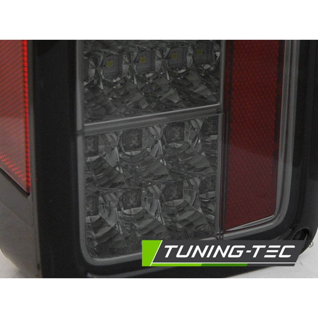 Zadní světla LED Jeep Wrangler JK 07-18 kouřová
