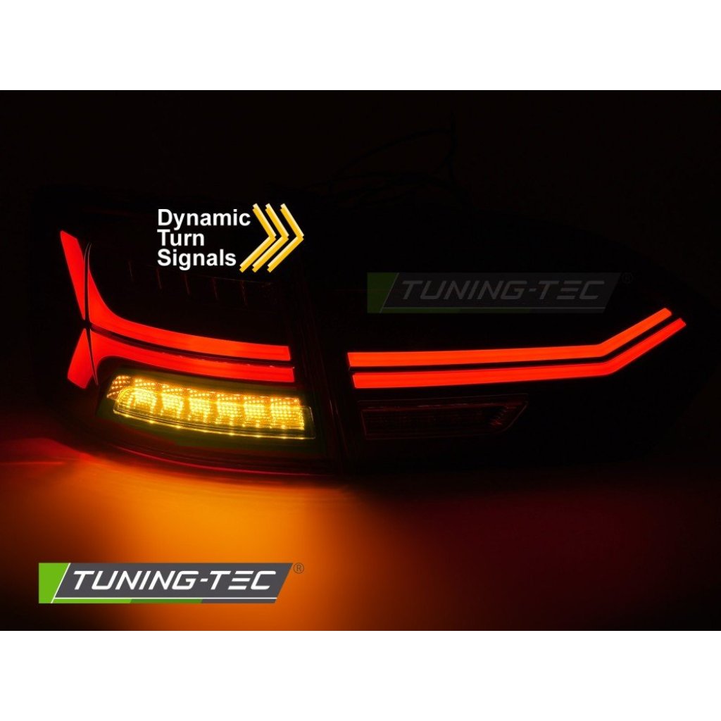 Zadní světla LED, LED dynamický blinkrem pro VW JETTA VI 2011-2014 kouřová
