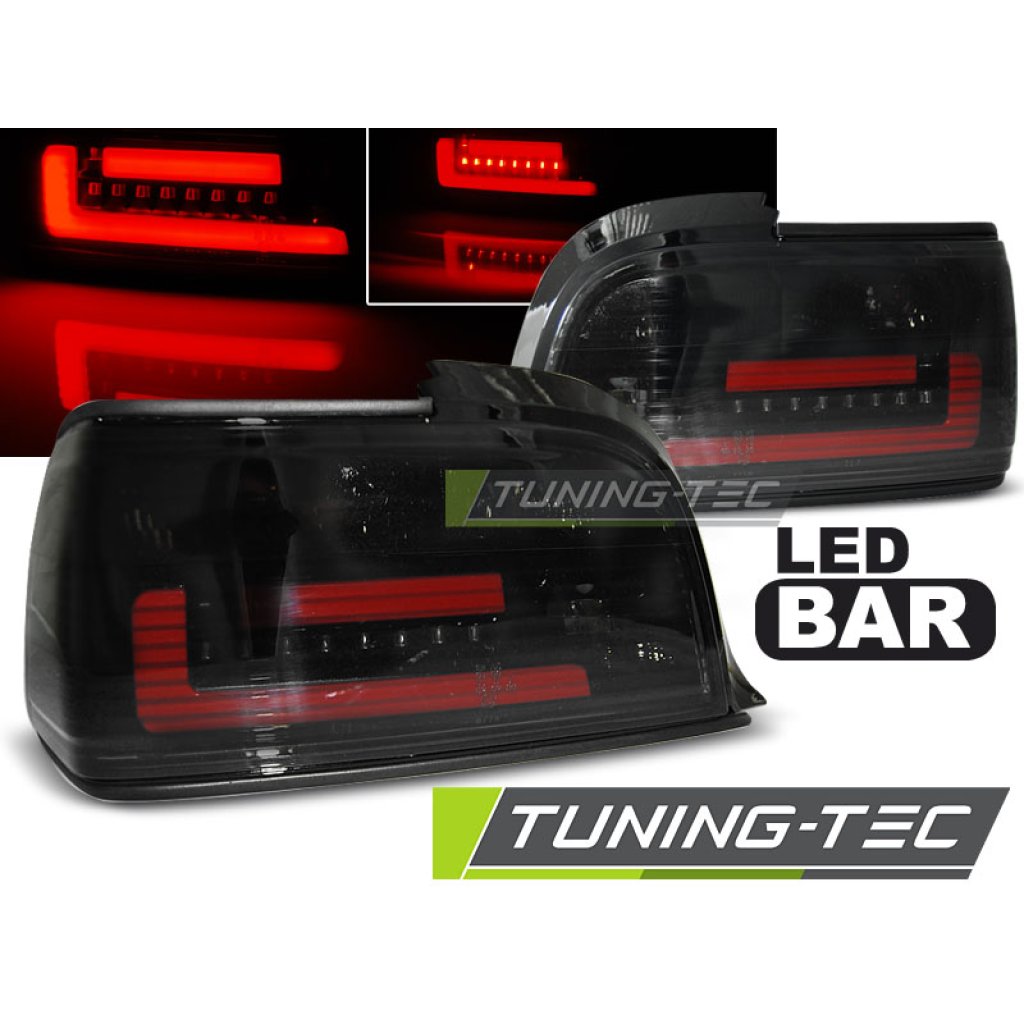 Zadní světla LED LightBar BMW E36 coupe/cabrio 90-97 kouřová