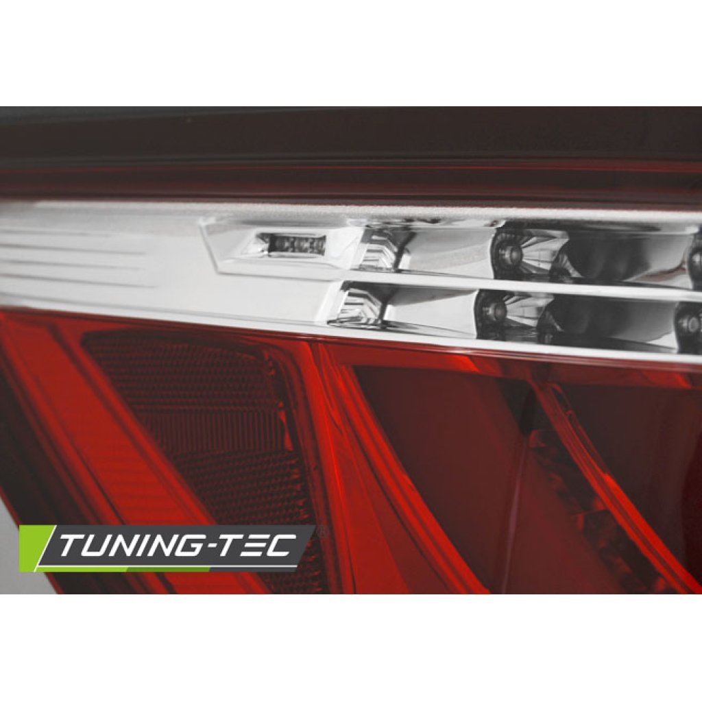 Zadní světla LED LightBar BMW E60 sedan 03-07 červená