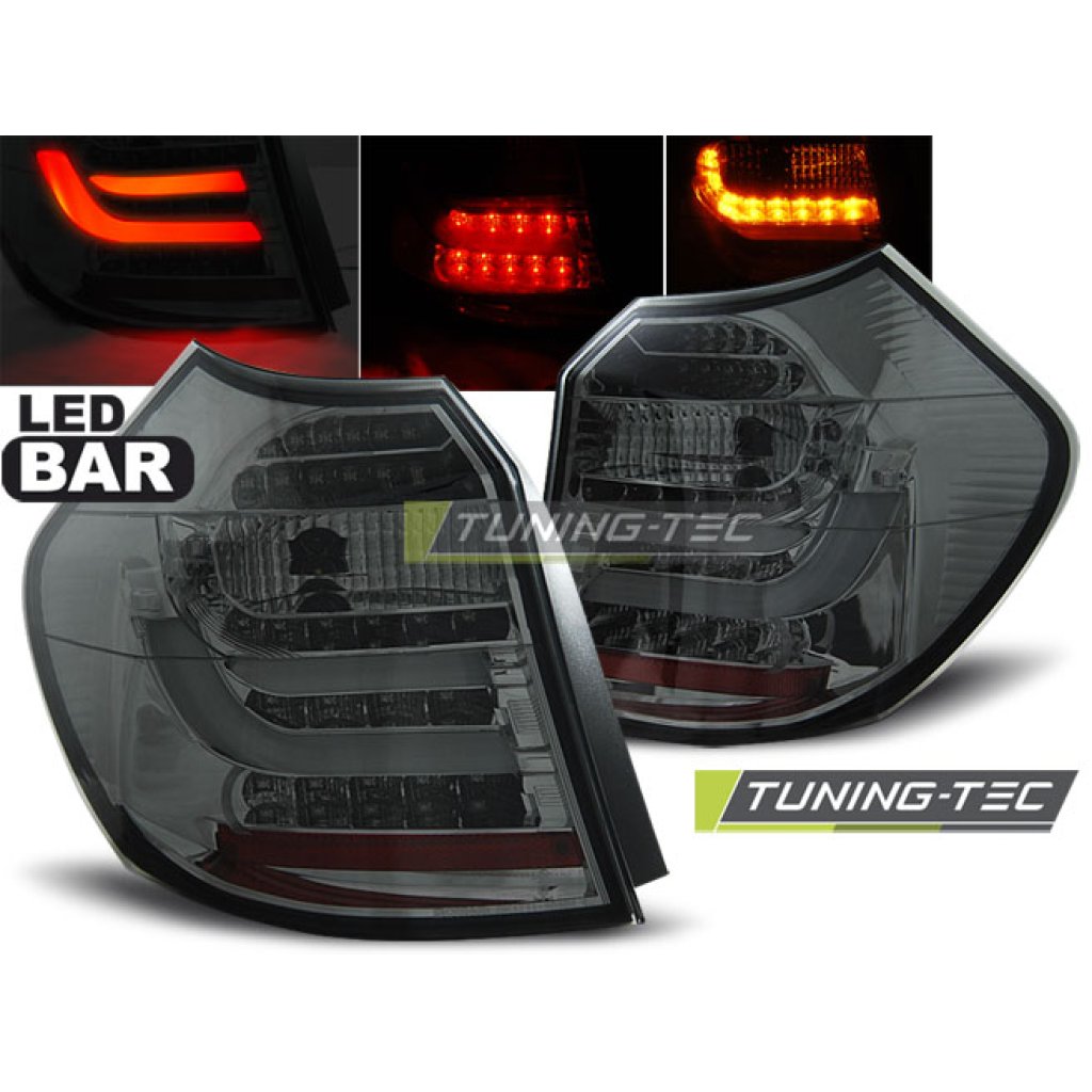 Zadní světla LED Lightbar BMW E87/E81 07-11 kouřová