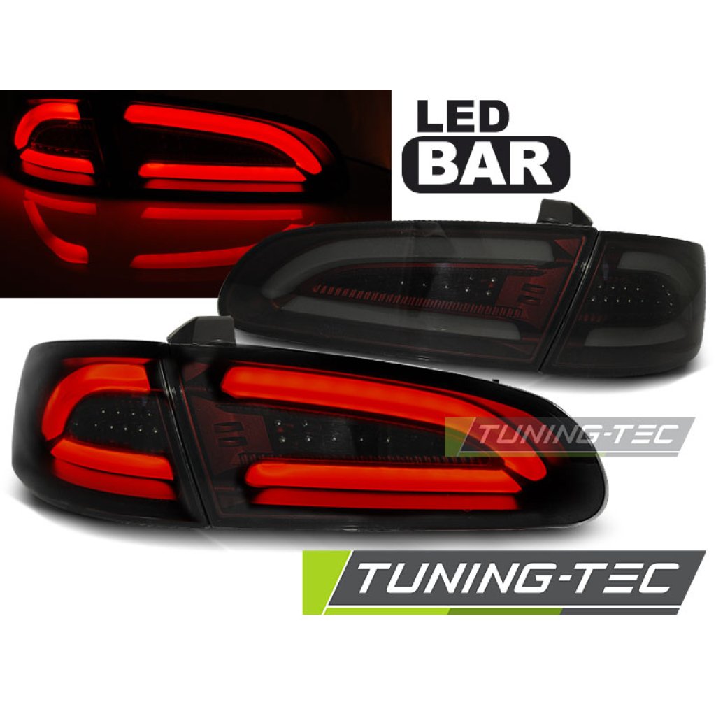 Zadní světla LED LightBar SEAT Ibiza 02-08 červená/kouřová