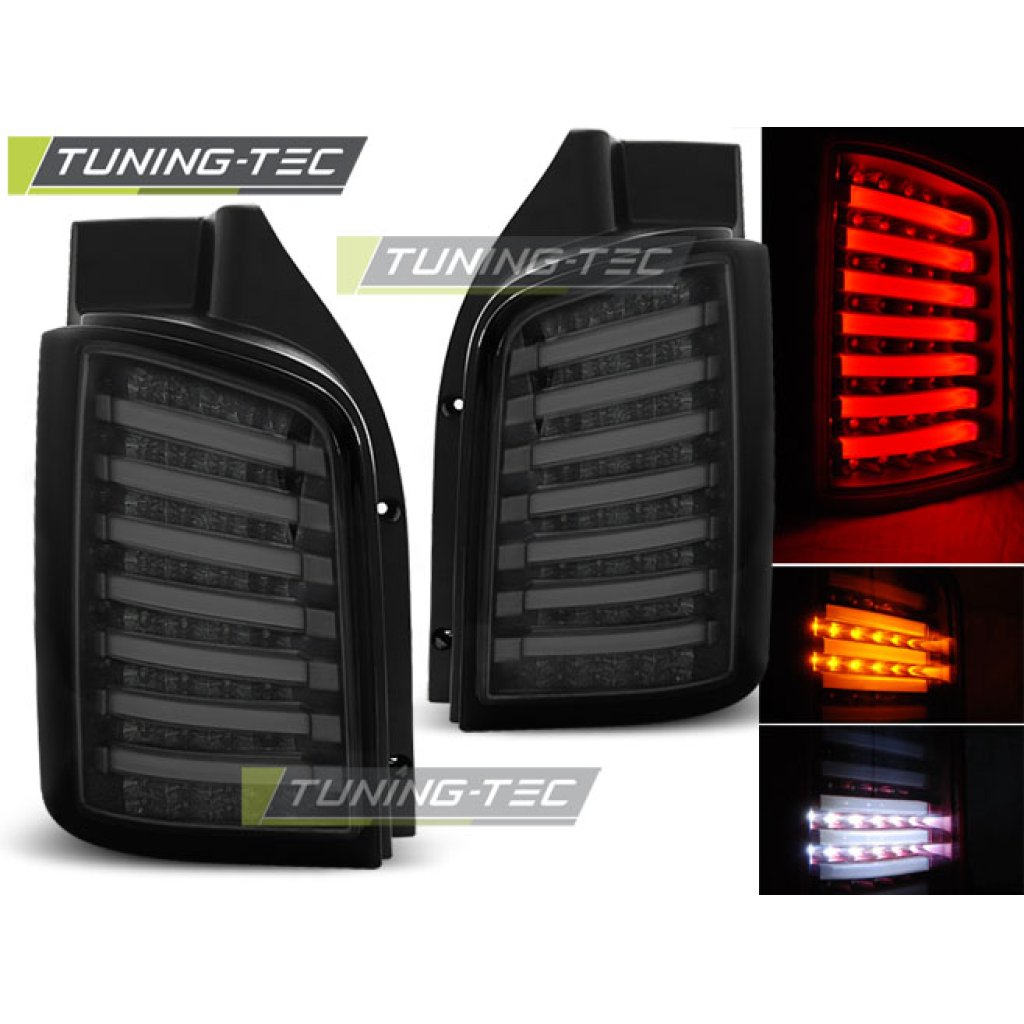 Zadní světla LED LIGHTBAR VW T5 kouřová 03-