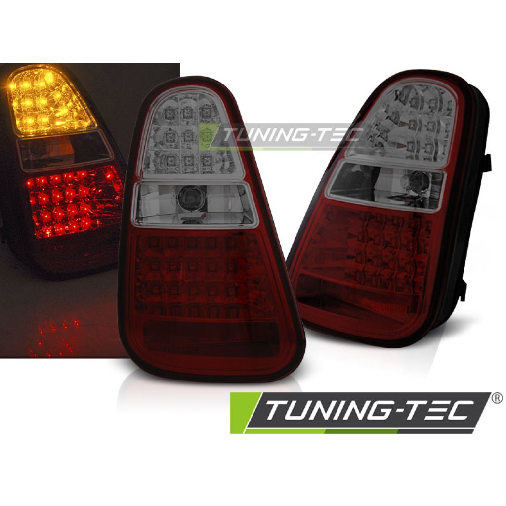 Zadní světla LED MINI Cooper R50 / R52 / R53 04-06 červená/kouřová
