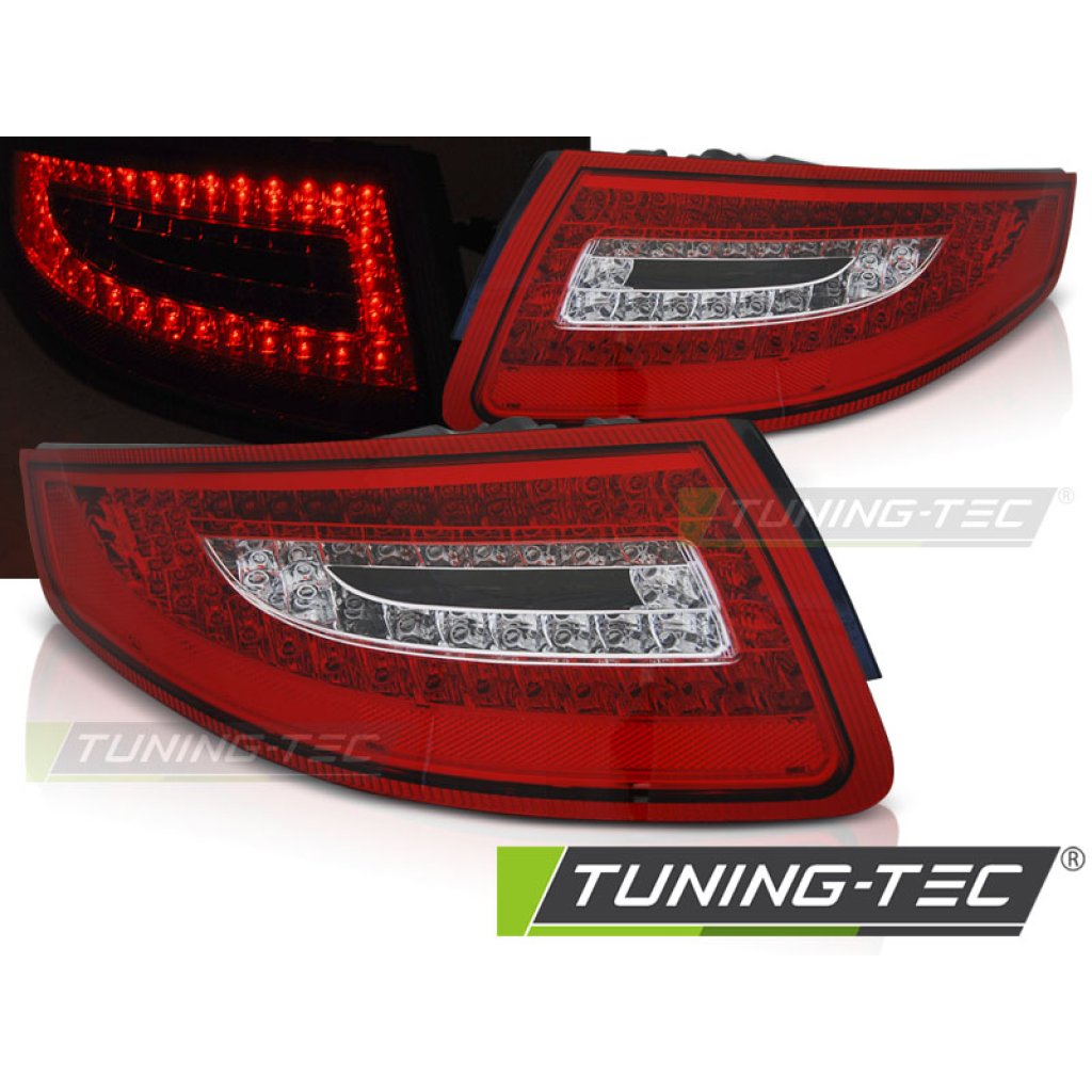 Zadní světla LED Porsche 911/997 05-10 červená