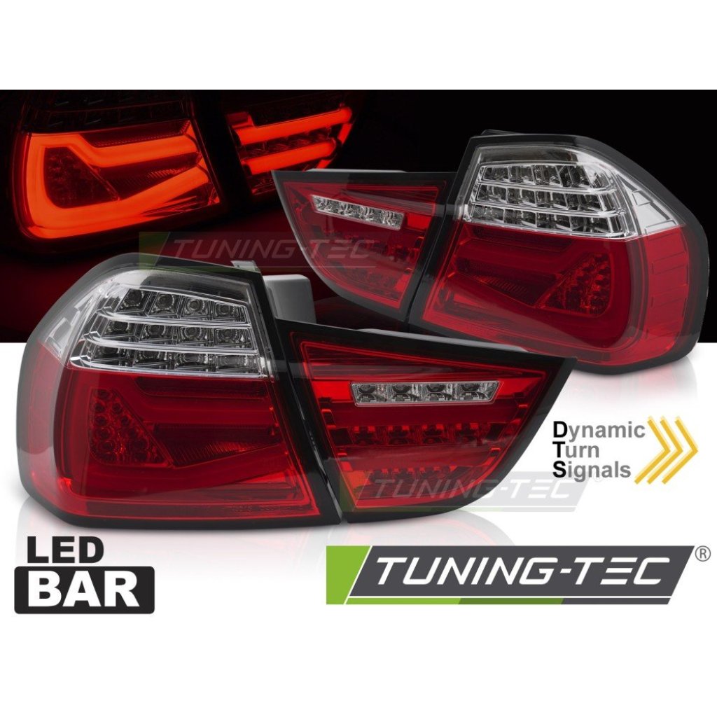 Zadní světla LED pro BMW E90 2009-2011 červená
