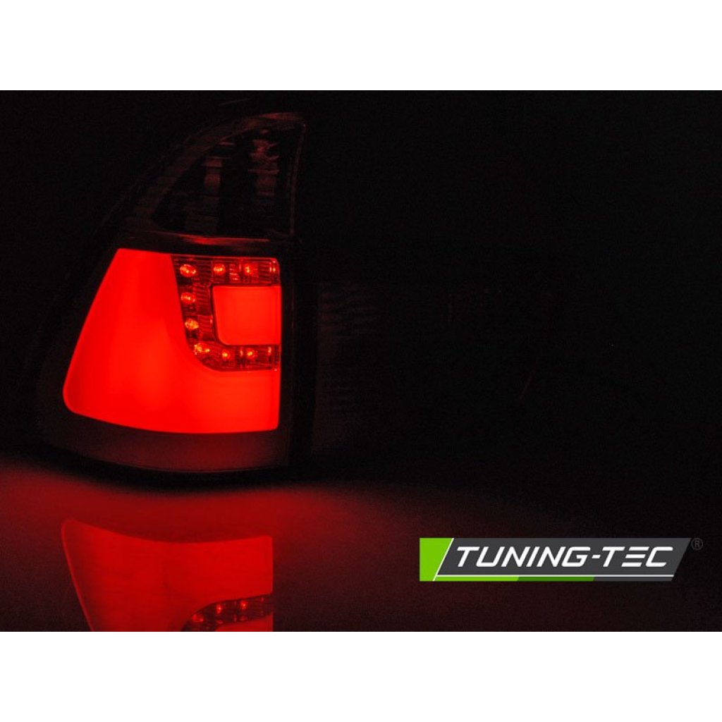 Zadní světla LED pro BMW X5 E53 1999-2003, červené/kouřové