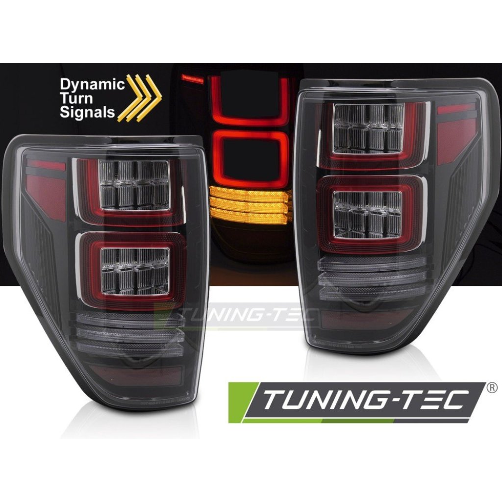 Zadní světla LED pro FORD F150 MK12 2008-2014 červená