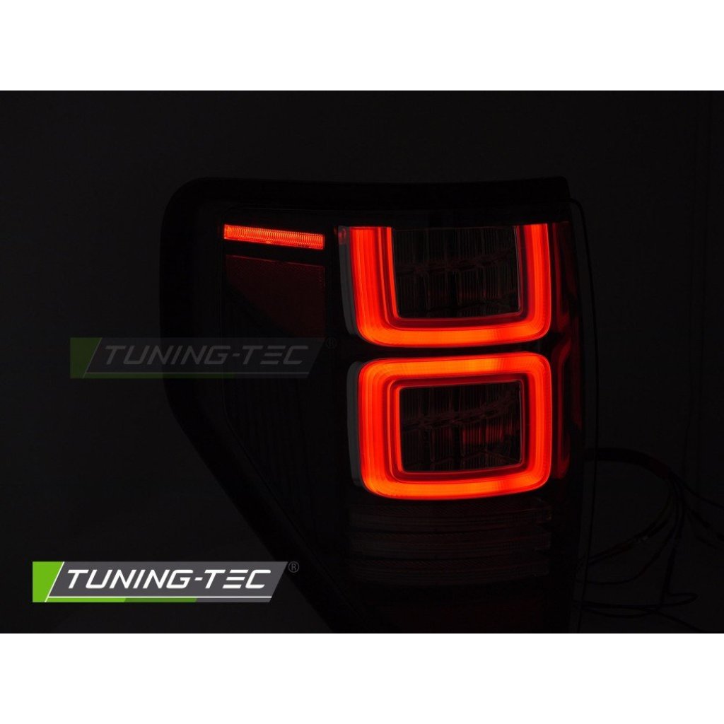 Zadní světla LED pro FORD F150 MK12 2008-2014 červená