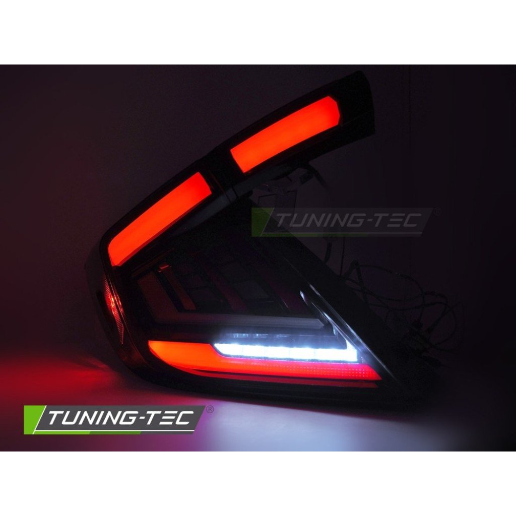 Zadní světla LED pro HONDA CIVIC X 2016-2021 HATCHBACK černá/kouřová