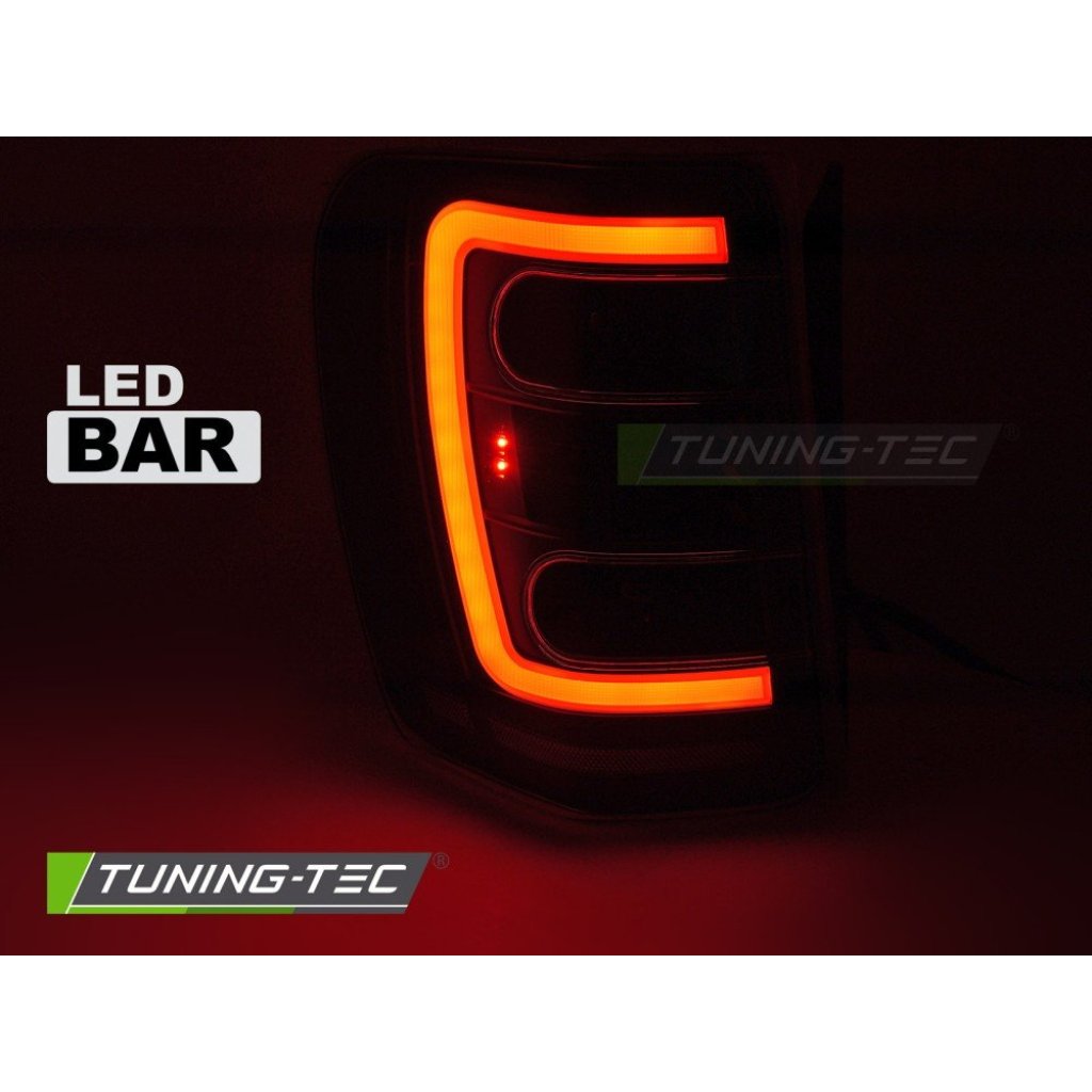 Zadní světla LED pro JEEP GRAND CHEROKEE 1999-2005 černá čirá
