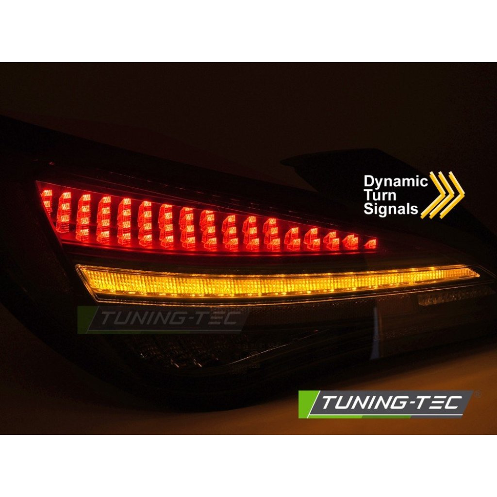 Zadní světla LED pro MERCEDES-BENZ CLA C117 2013-2019 OE LED černá kouřová