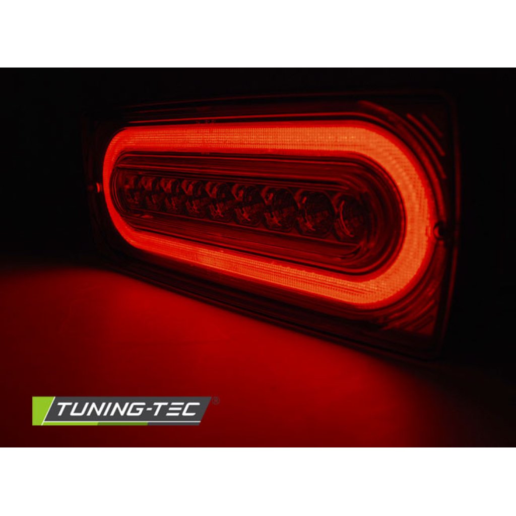 Zadní světla LED s LED s SEQ blinkrem Mercedes-Benz G W463 86-12 kouřová