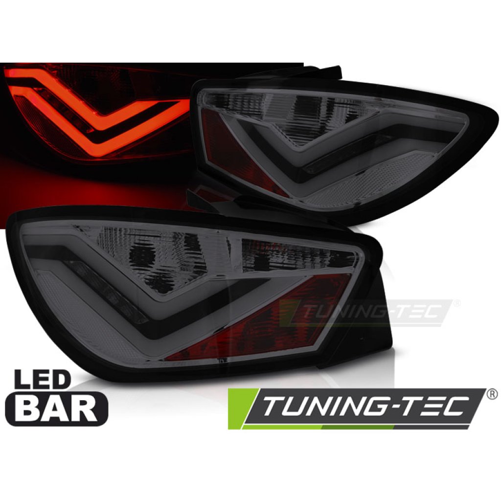 Zadní světla LED SEAT Ibiza 6J 3dv. 08-12 kouřová