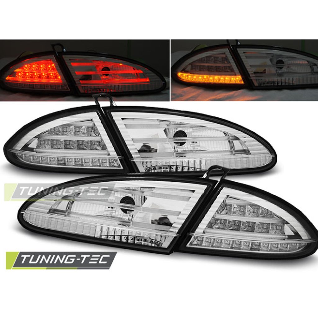 Zadní světla LED SEAT Leon 05-09 chrom
