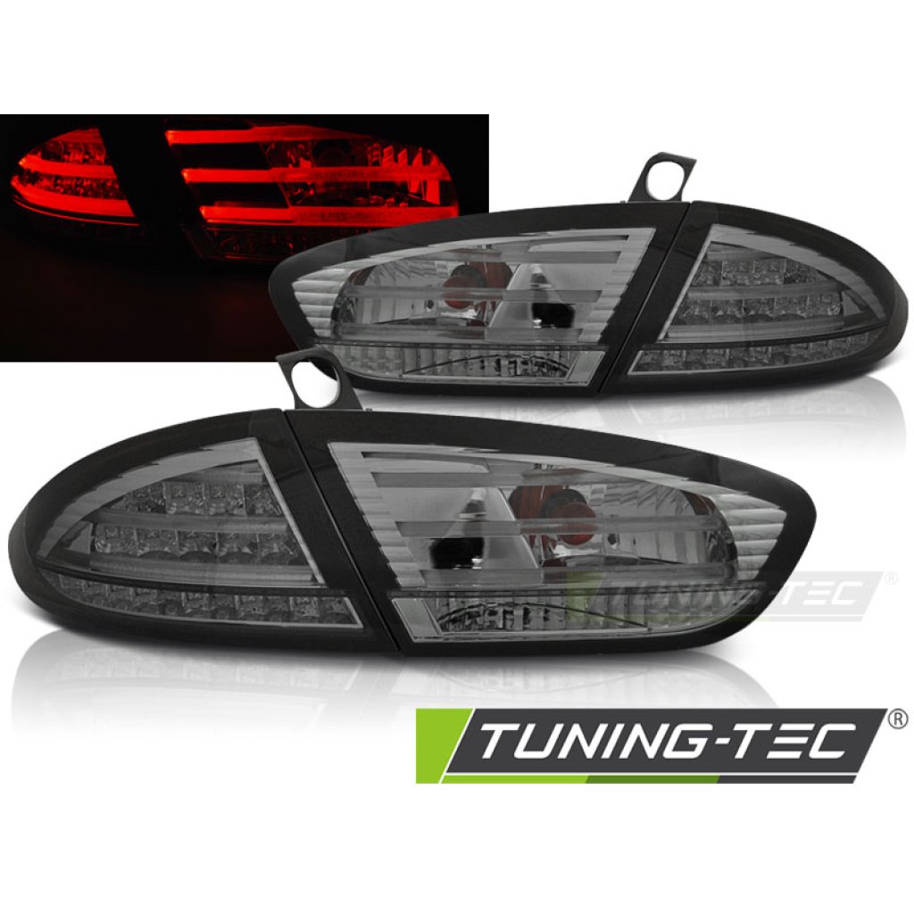 Zadní světla LED Seat Leon 09-13 kouřová