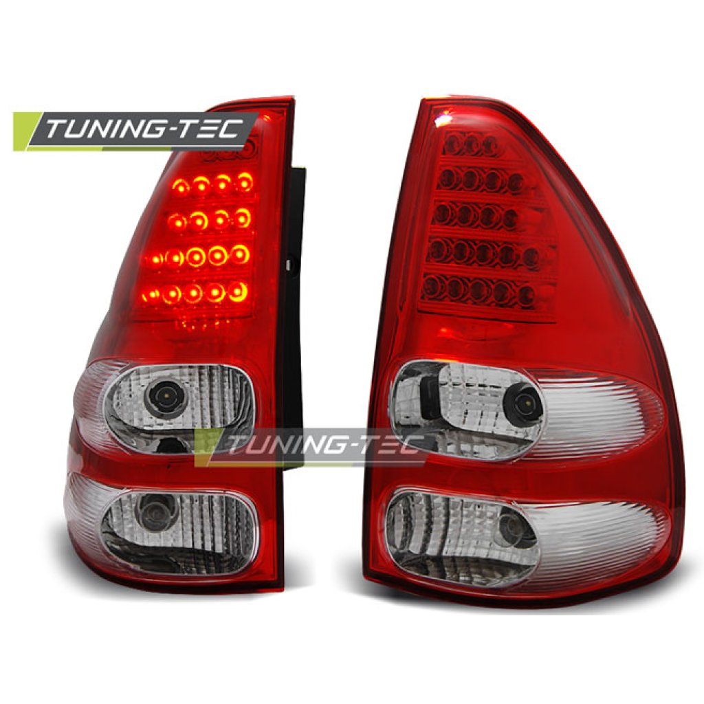Zadní světla LED Toyota Land Cruiser červená 03-09
