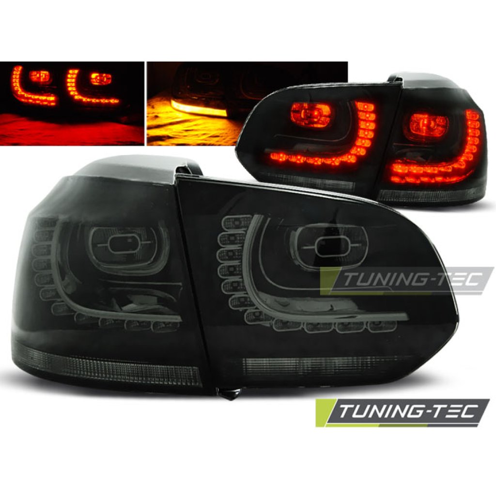 Zadní světla LED VW Golf VI/6 kouřová