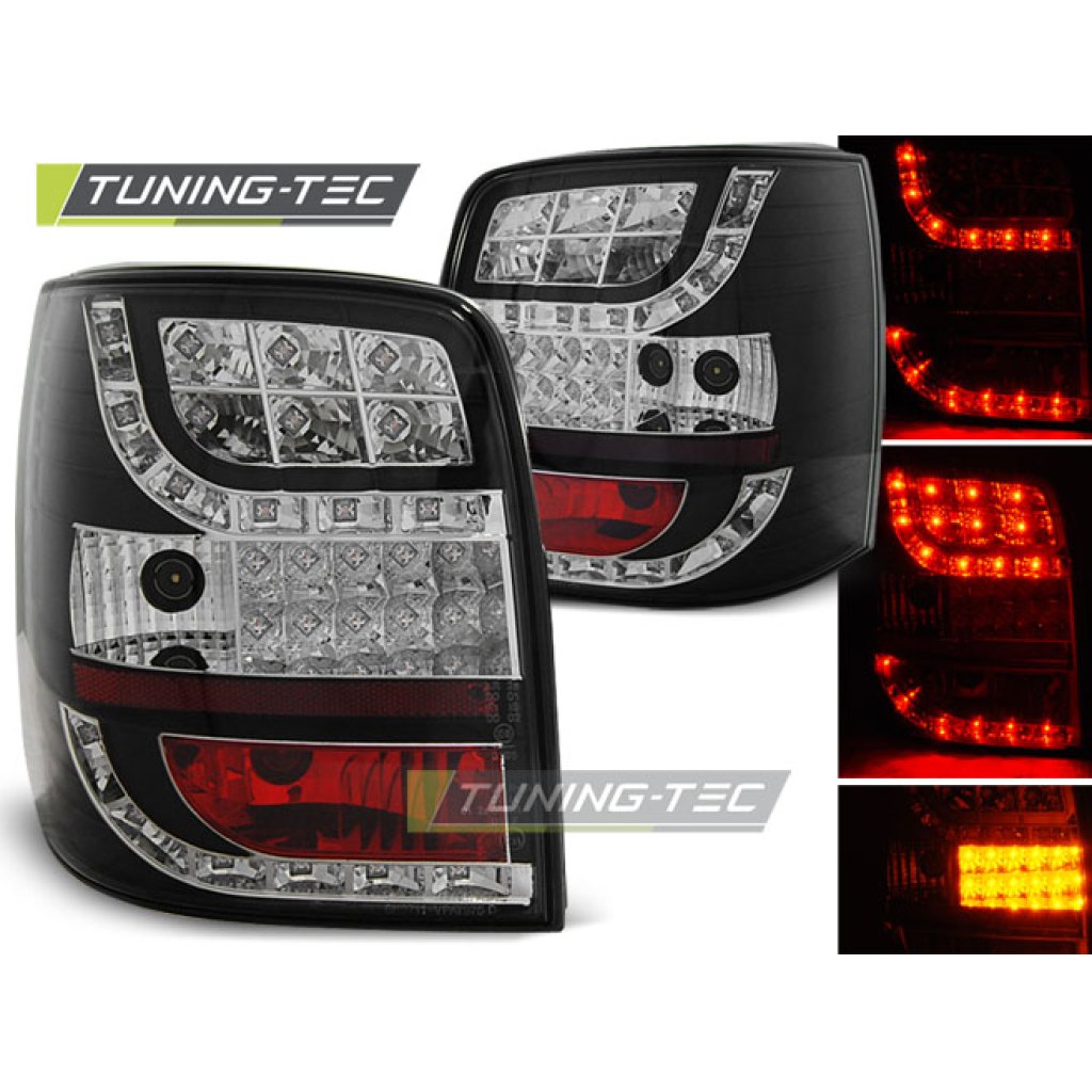 Zadní světla LED VW Passat 3BG 00-04 černá LED blinkr