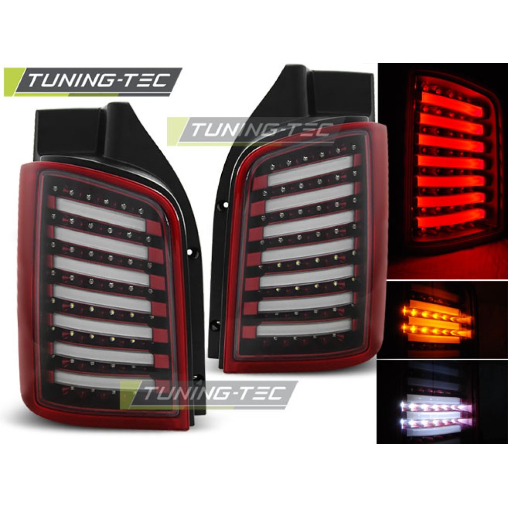 Zadní světla LED VW T5 červená 03-