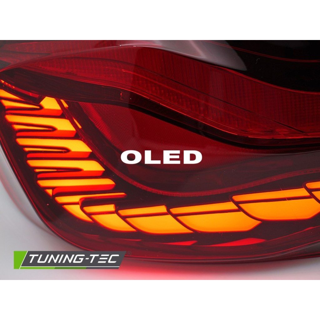 Zadní světla OLED pro BMW F10 2010-2016 červená
