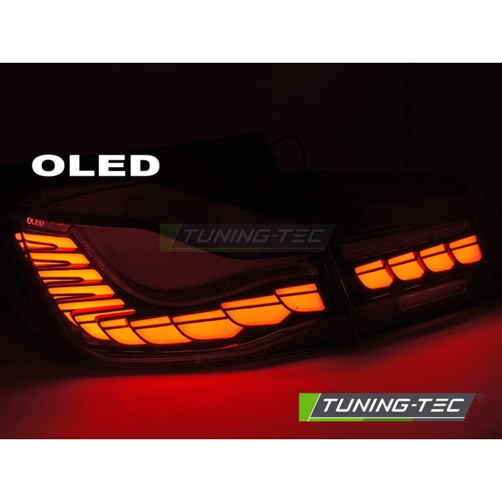 Zadní světla OLED pro BMW F10 2010-2016 kouřová