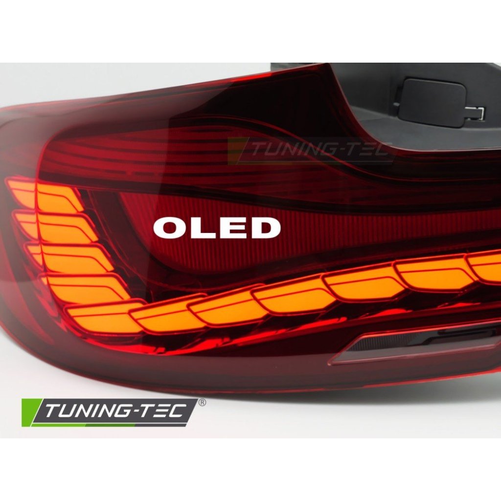 Zadní světla OLED pro BMW F22 F23 F87 2014-2021 červená