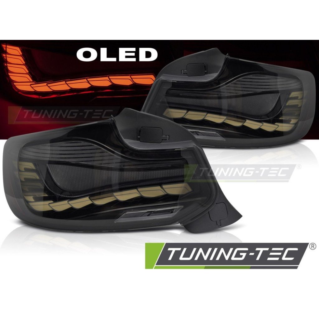 Zadní světla OLED pro BMW F22 F23 F87 2014-2021 kouřová