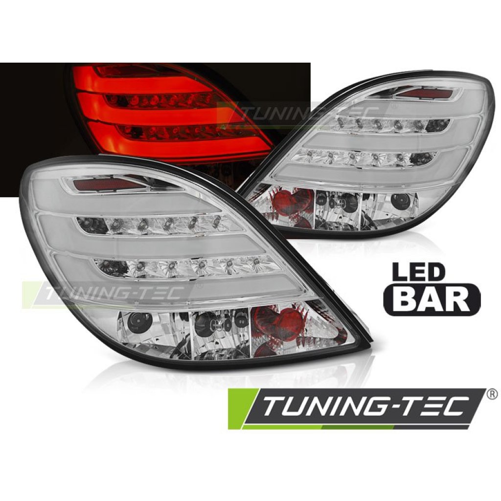 Zadní světla s LED PEUGEOT 207 3D/5D 2006-2009 kouřová