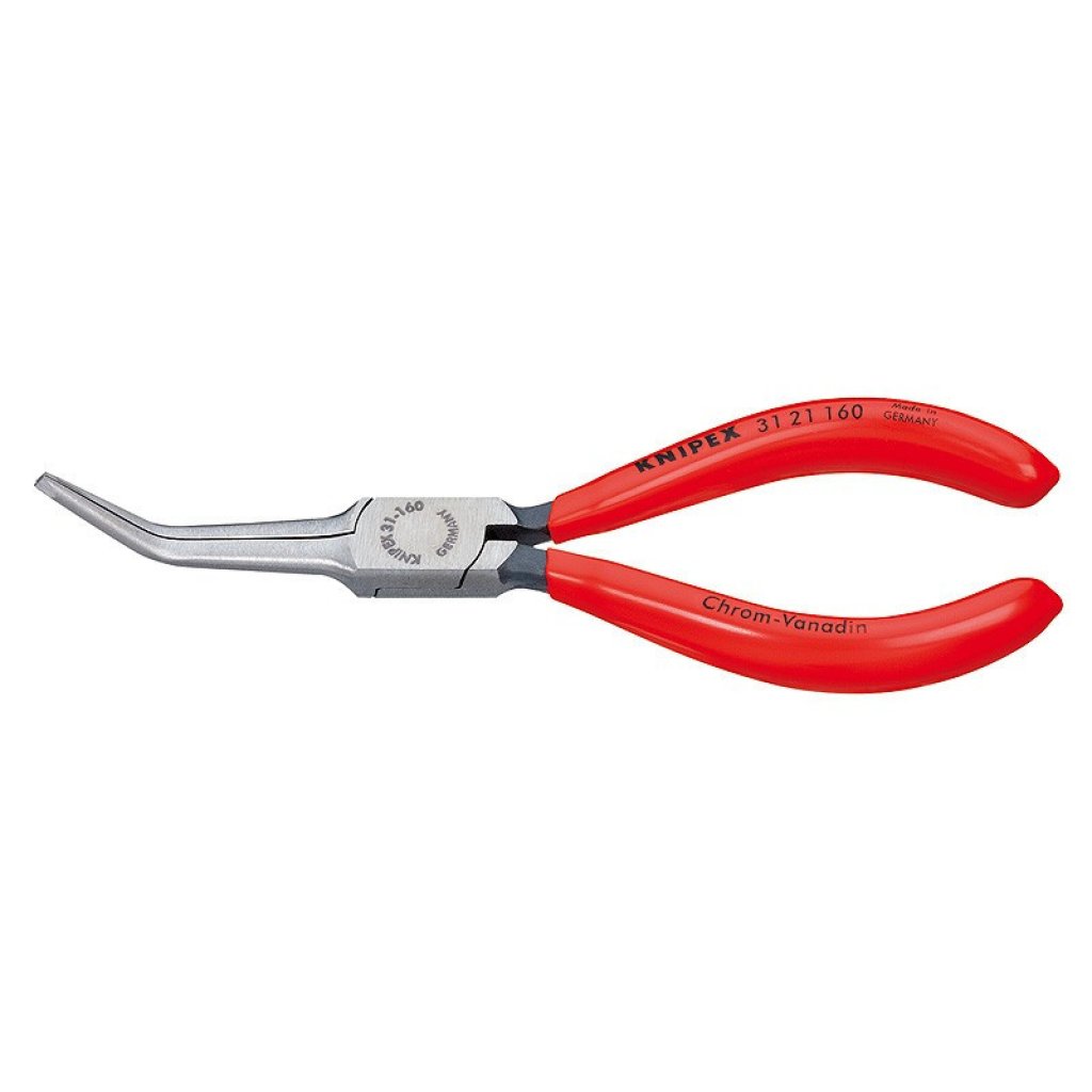 Zahnuté půlkulaté kleště 160 mm Knipex s dlouhými čelistmi - 3121160