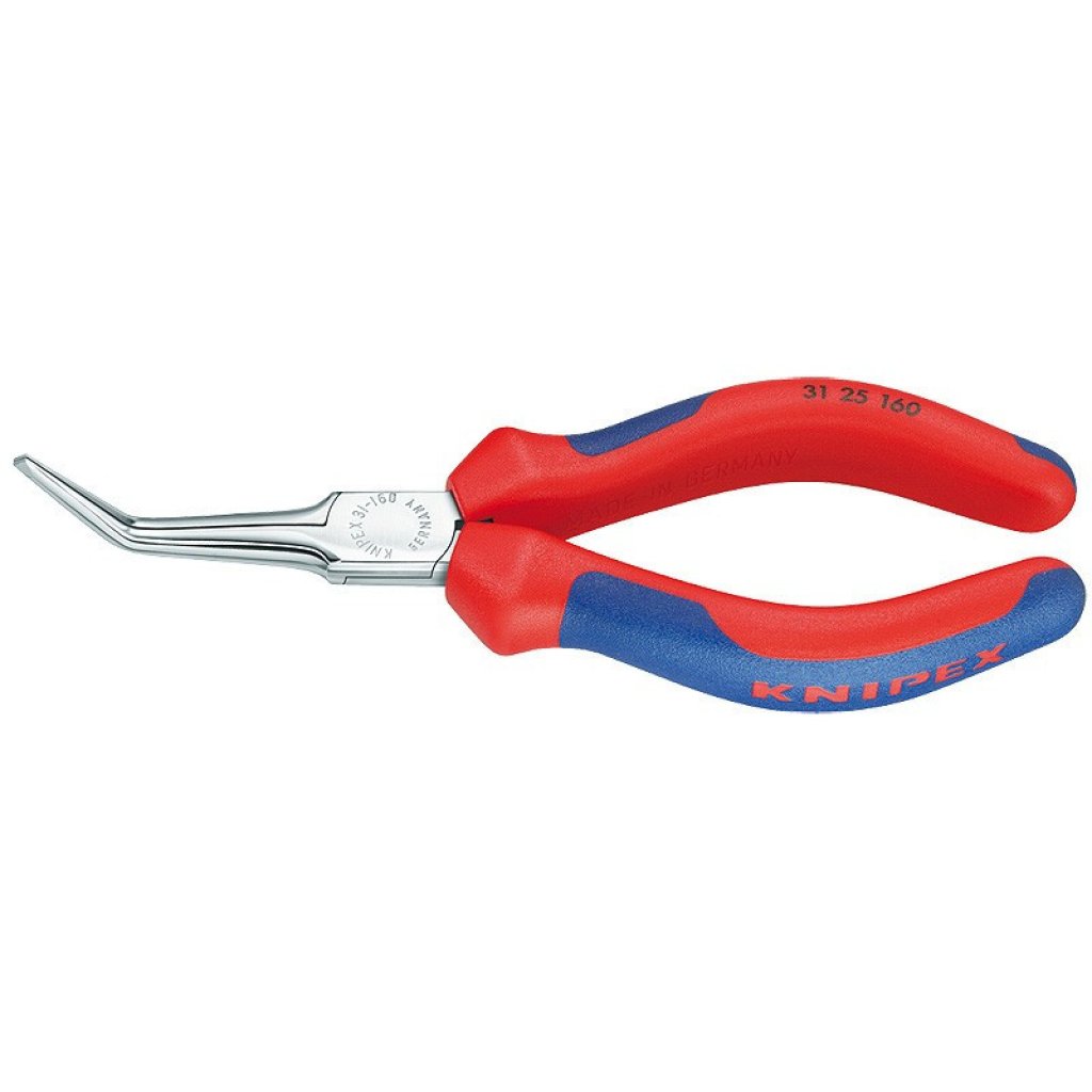 Zahnuté půlkulaté kleště 160 mm Knipex s dlouhými čelistmi - 3125160