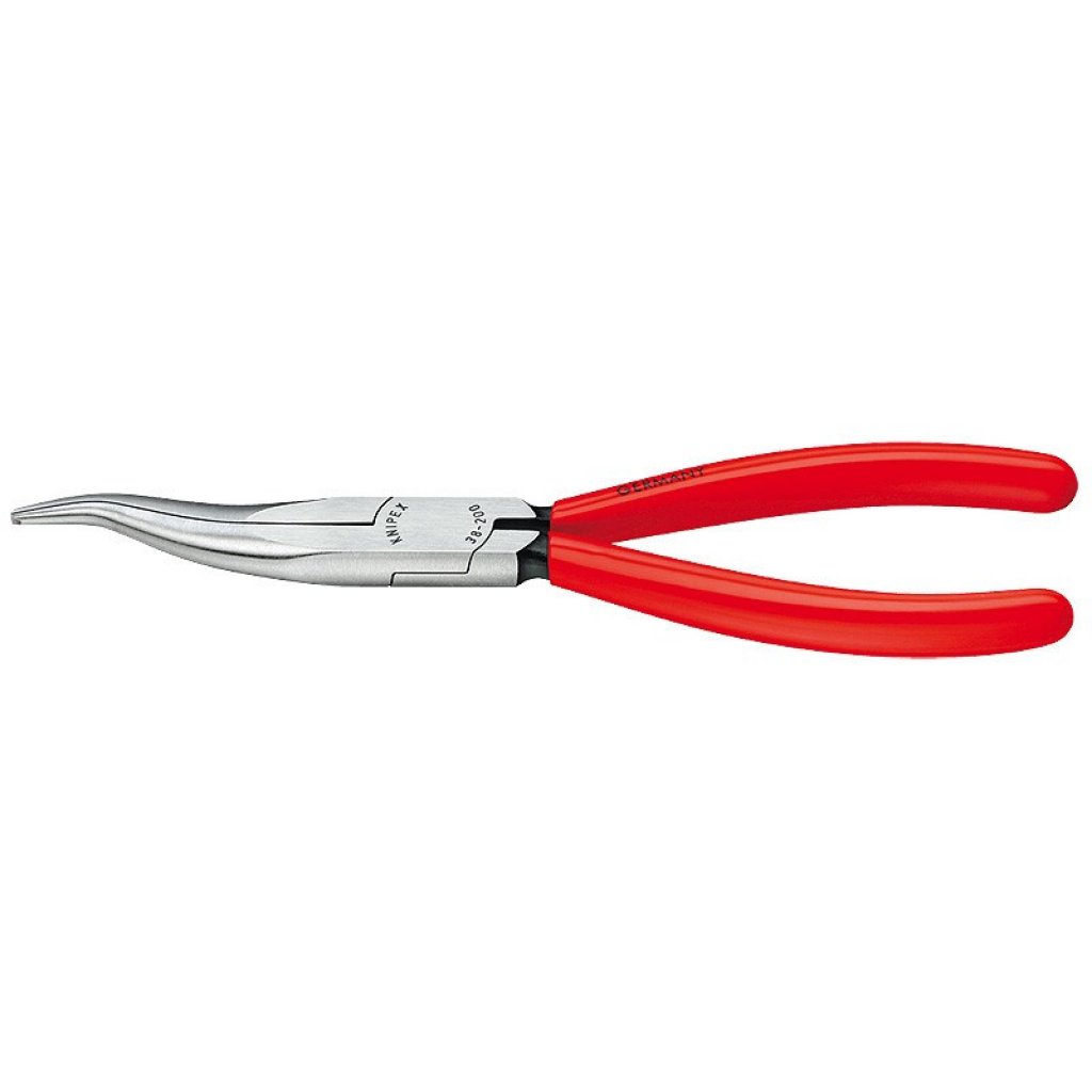 Zahnuté půlkulaté kleště 200 mm Knipex pro mechaniky - 3831200