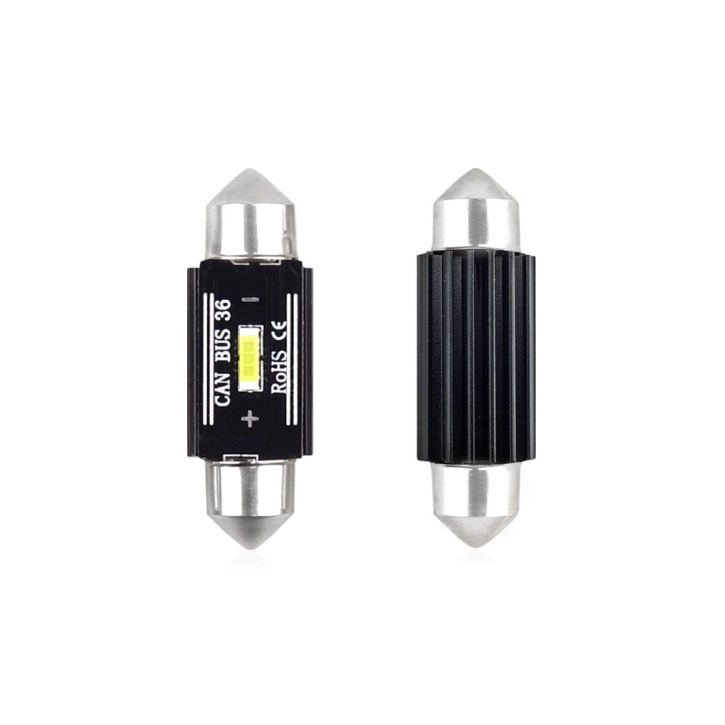 Žárovka 12/24V LED 1xSMD C5W SUFIT bílá, CAN-BUS, délka 36mm, 02442