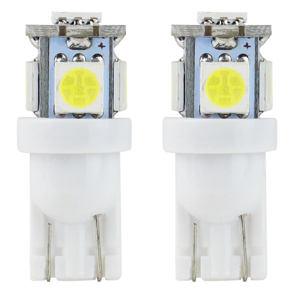 Žárovka 12V LED 12V 5xSMD T10 (W5W), délka 28mm, 01284
