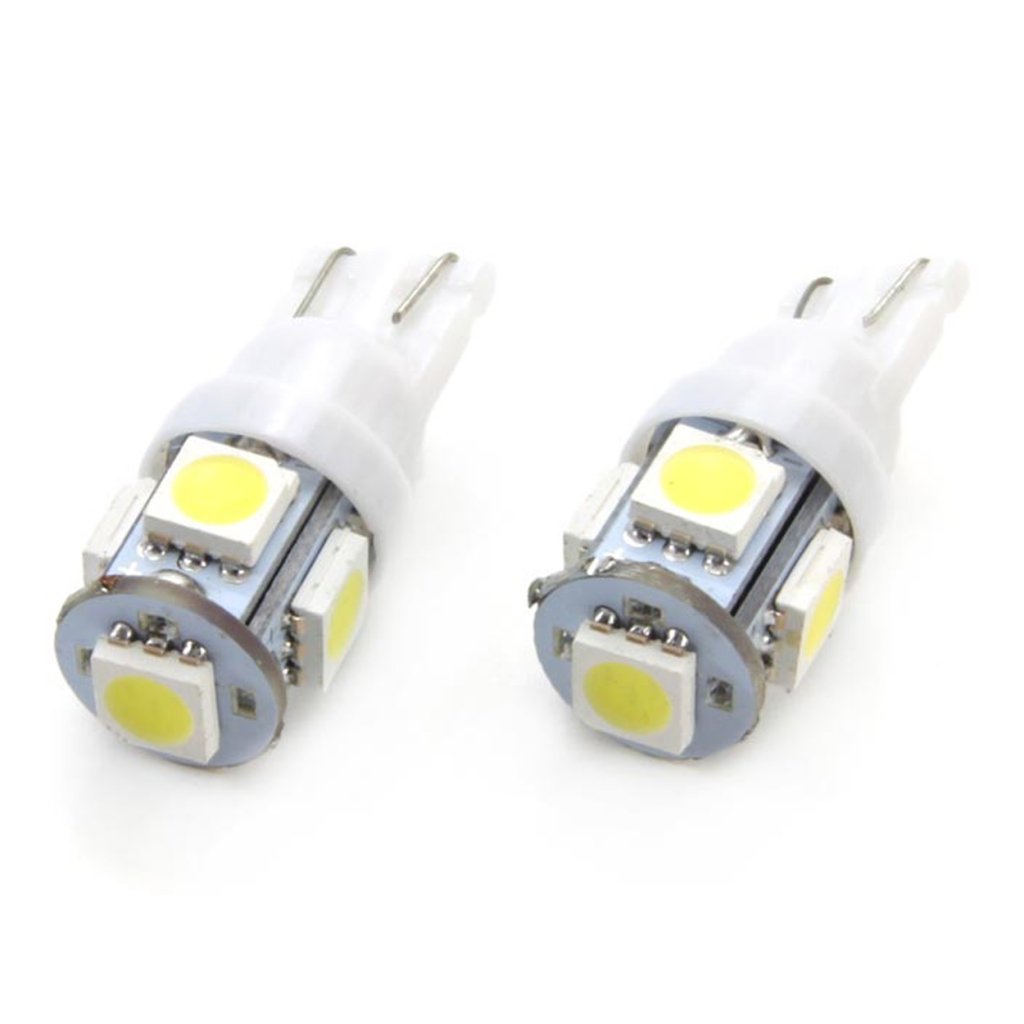 Žárovka 12V LED 12V 5xSMD T10 (W5W), délka 28mm, 01284