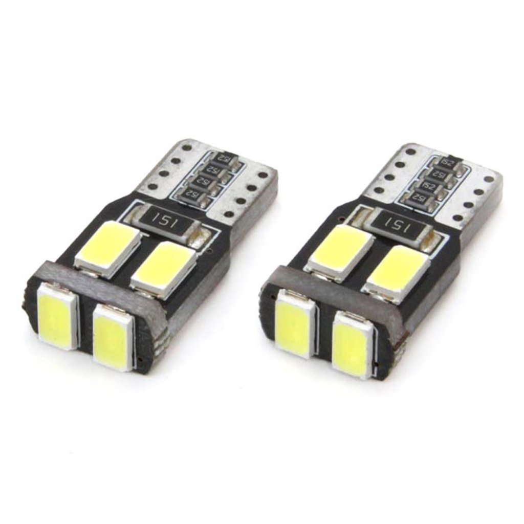 Žárovka 12V LED 6xSMD T10 (W5W) bílá, CAN-BUS, 01622
