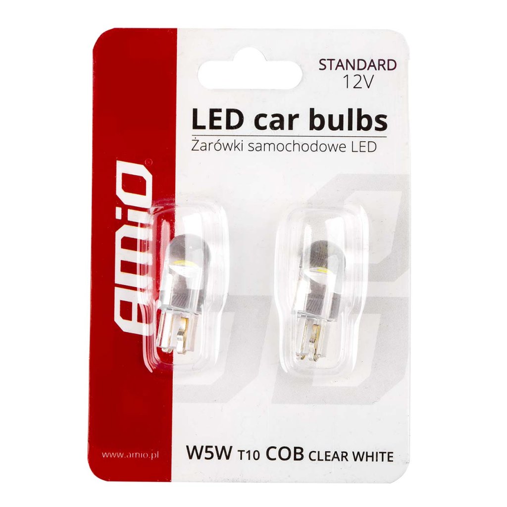 Žárovka 12V LED T10 (W5W), bílá, 02645