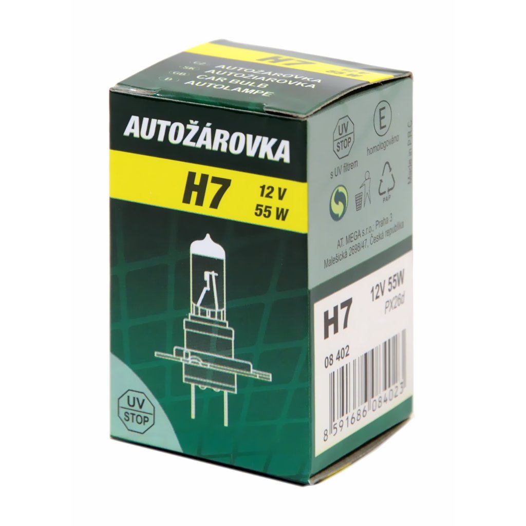 Žárovka H7 12V/55W, 08402