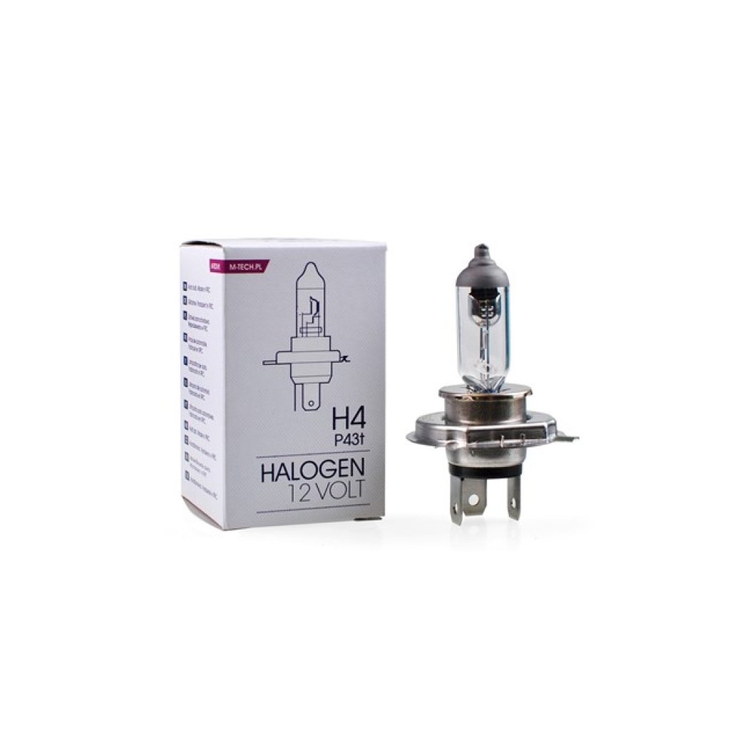 Žárovka halogenová H4 9003 12V 60/55W P43t Z4, 50292