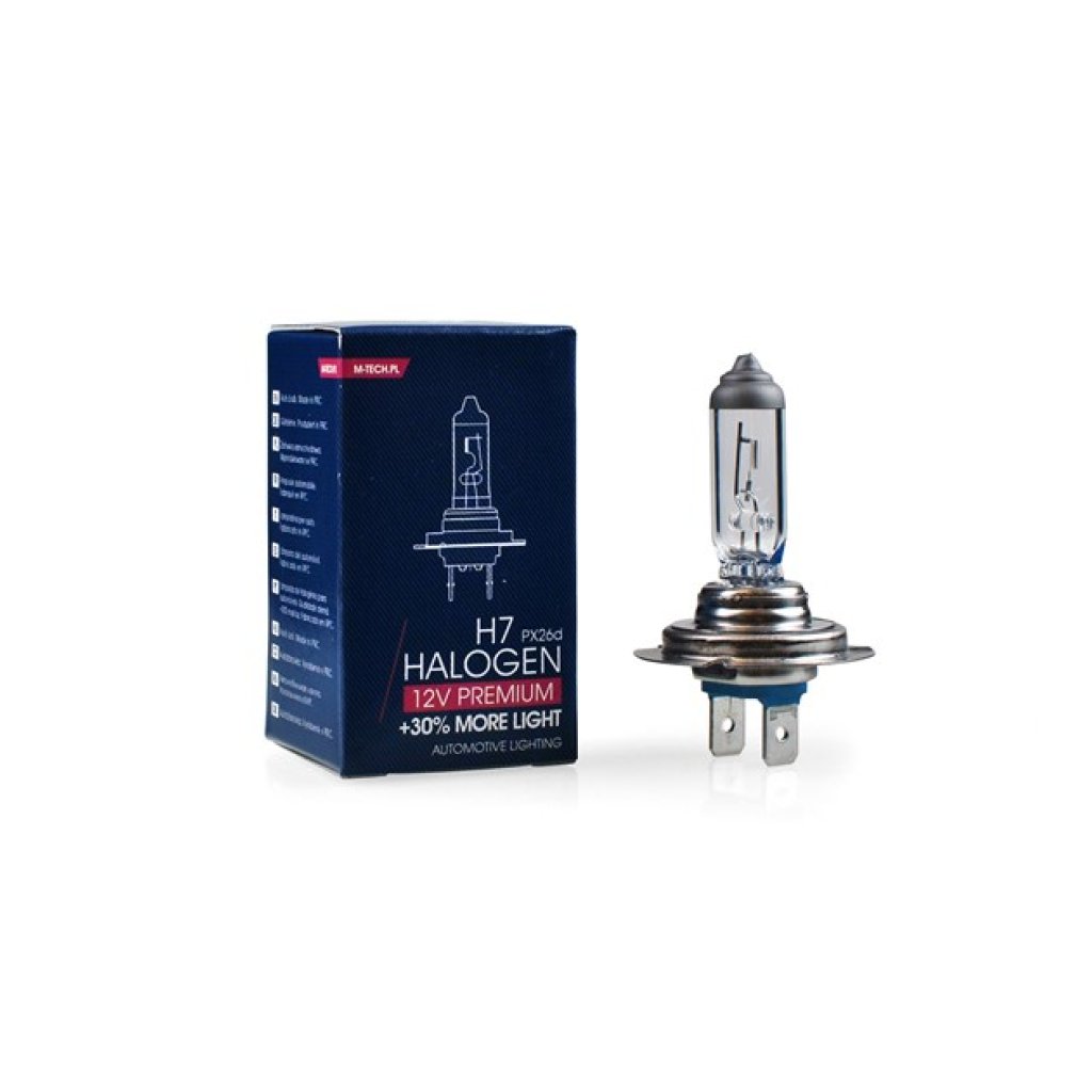 Žárovka halogenová PREMIUM H7 12V 55W PX26d Z107