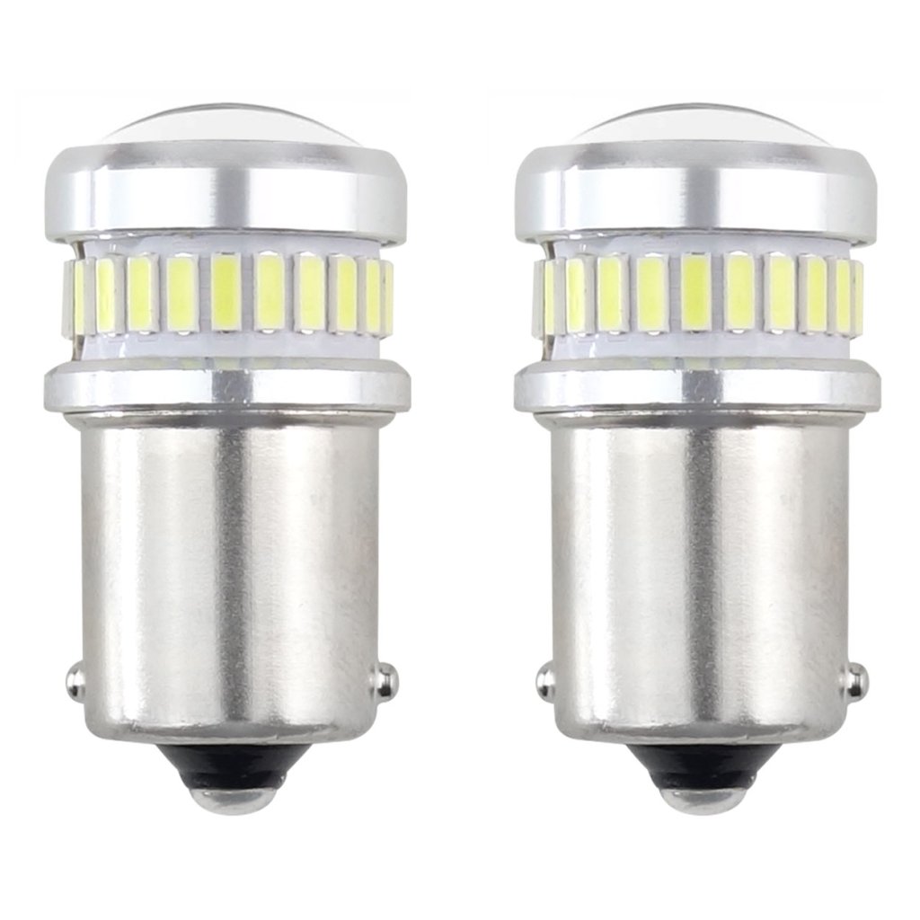 Žárovka LED 12/24V bílá 24xSMD + 3030 6SMD 1156, BA15S P21W R10W R5W, CAN-BUS, 02448