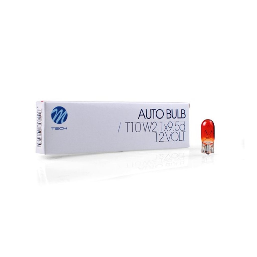 Žárovka WY5W T10 12V 5W W2.1x9.5d ORANŽOVÁ Z28