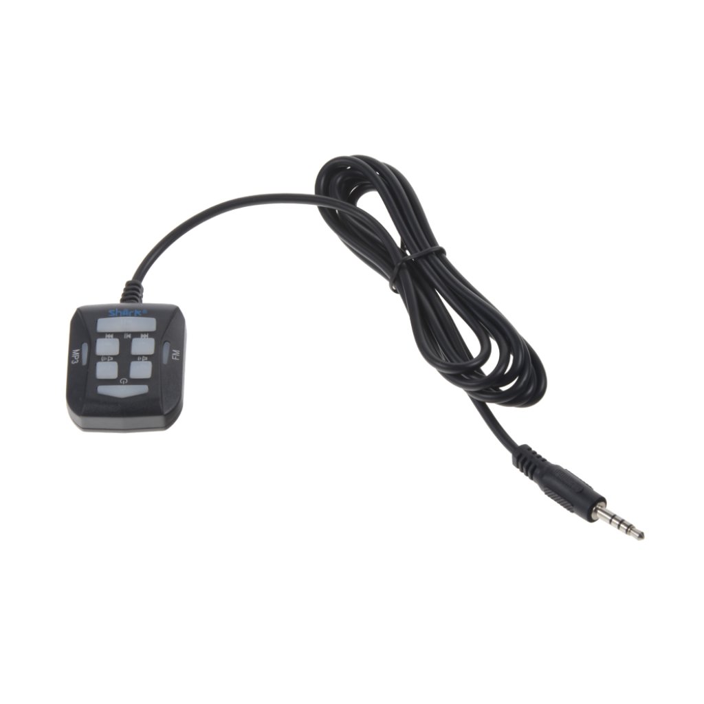 Zvukový systém na motocykl, skútr, ATV s FM, USB, AUX, BT, barva černá