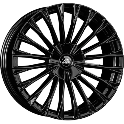 10,0x21 5/112 ET50 Antera A103; piano black, kužel, průměr 66,6 (850kg)